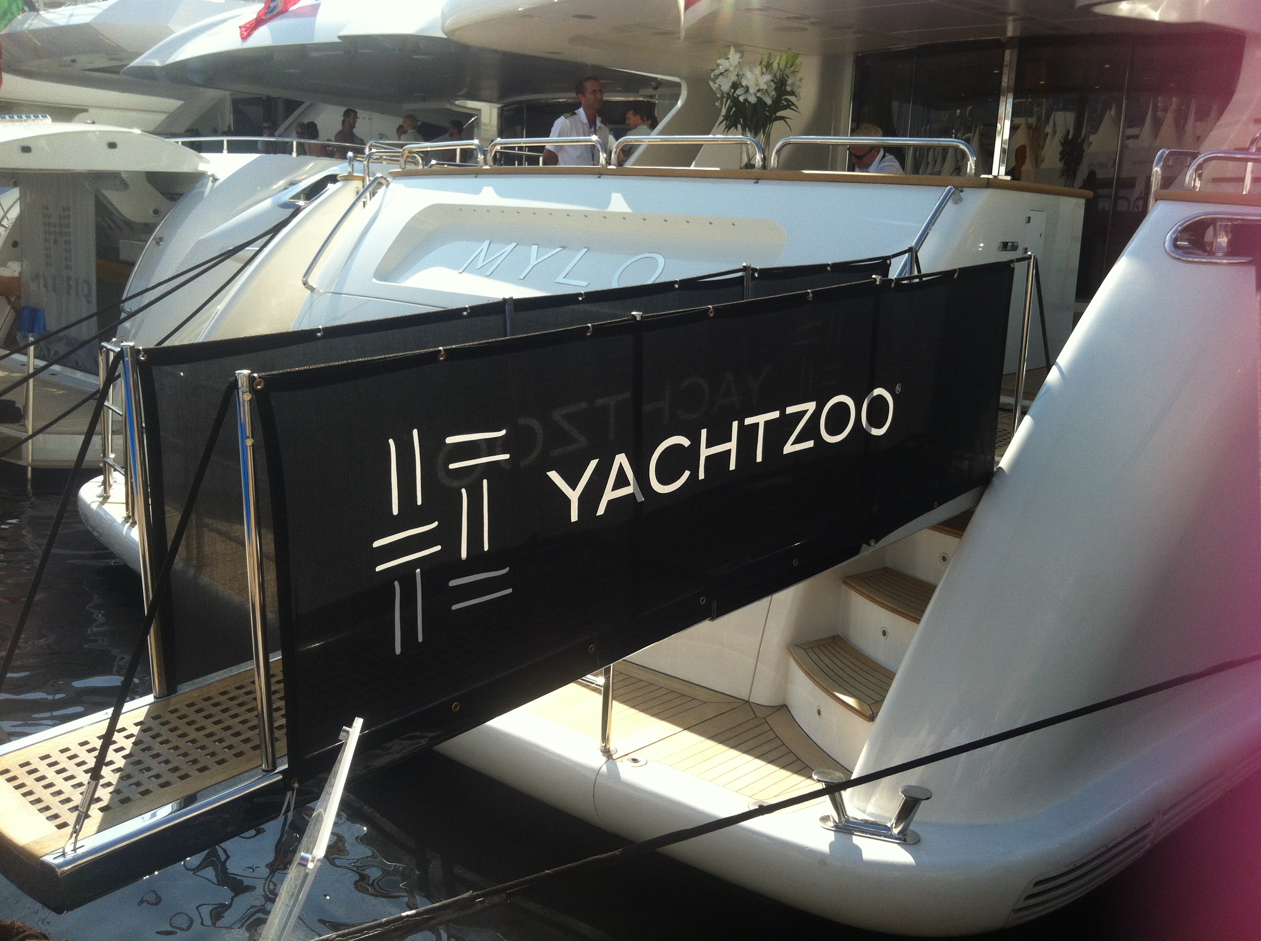 yacht pvc banner